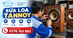 Sửa Loa Tannoy tại Sửa Điện Tử Limosa