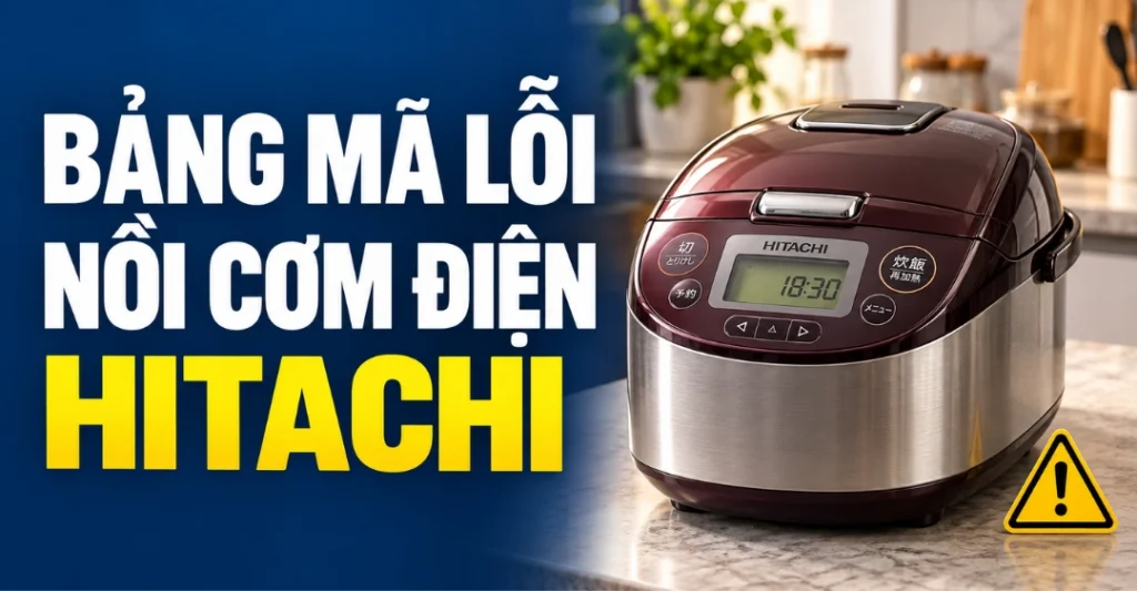 máy giặt Midea báo lỗi E60