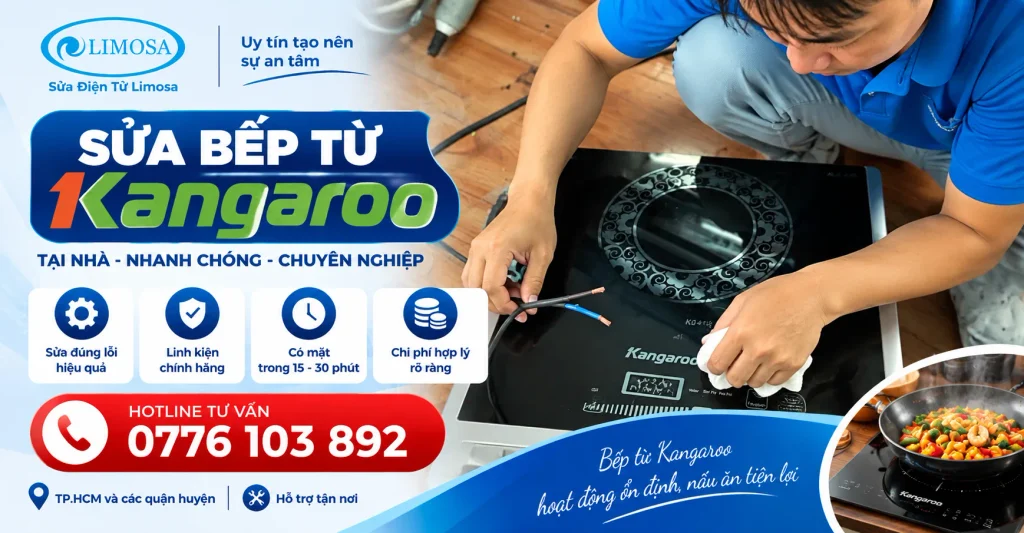 Sửa Bếp Từ Kangaroo tại Sửa Điện Tử Limosa