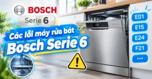 các lỗi máy rửa bát Bosch Serie 6