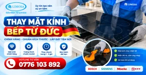 Thay Mặt Kính Bếp Từ Đức tại Sửa Điện Tử Limosa